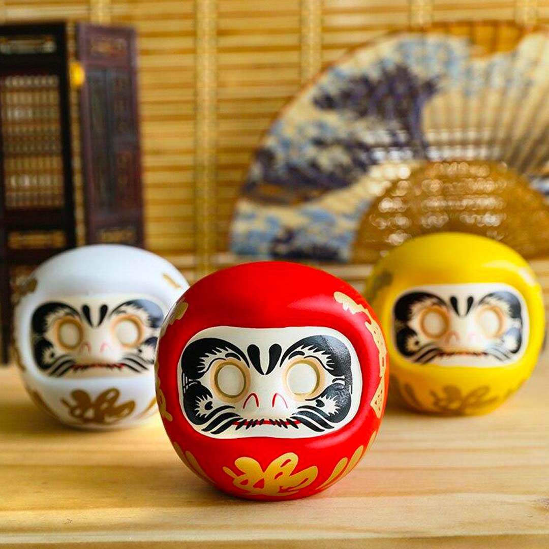 Red Daruma Doll