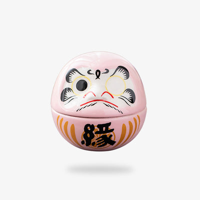 The Daruma White is painted with black and white and with a japanese kanji character