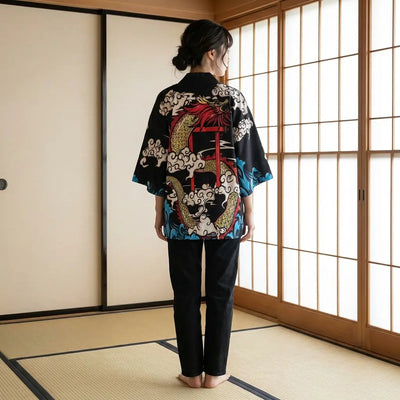 Dragon Kimono Dress