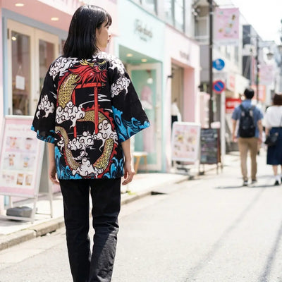 Dragon Kimono Dress