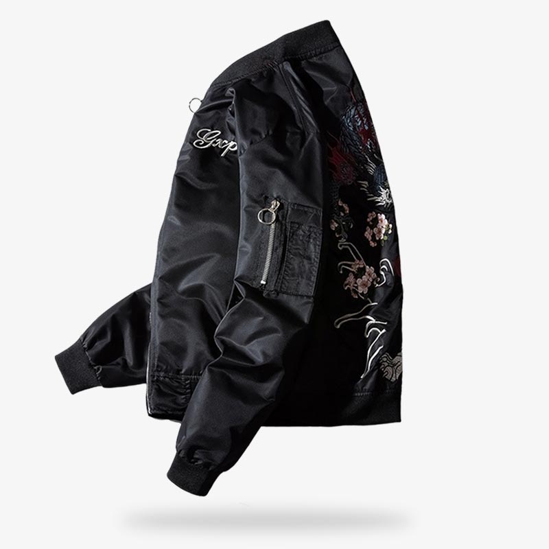CLUCT TIGER [JACKET] (BLACK) クラクト　スカジャン sukajan-dragon-tiger_720x.jpg?
