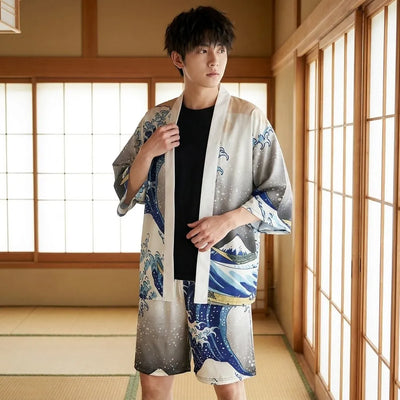 Kimono Waves Pattern