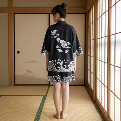 Mens Kimono Shirt