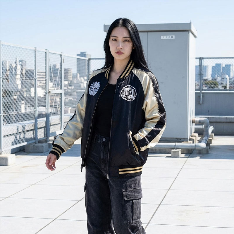 【人気】90's OLD・SOUVENIR JACKET CALI-JAN SOUVENIR 