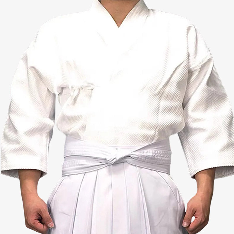 Keikogi (稽古着) is a Japanese word literally meaning "training garment". The iado White hakama is perfcect for beginners