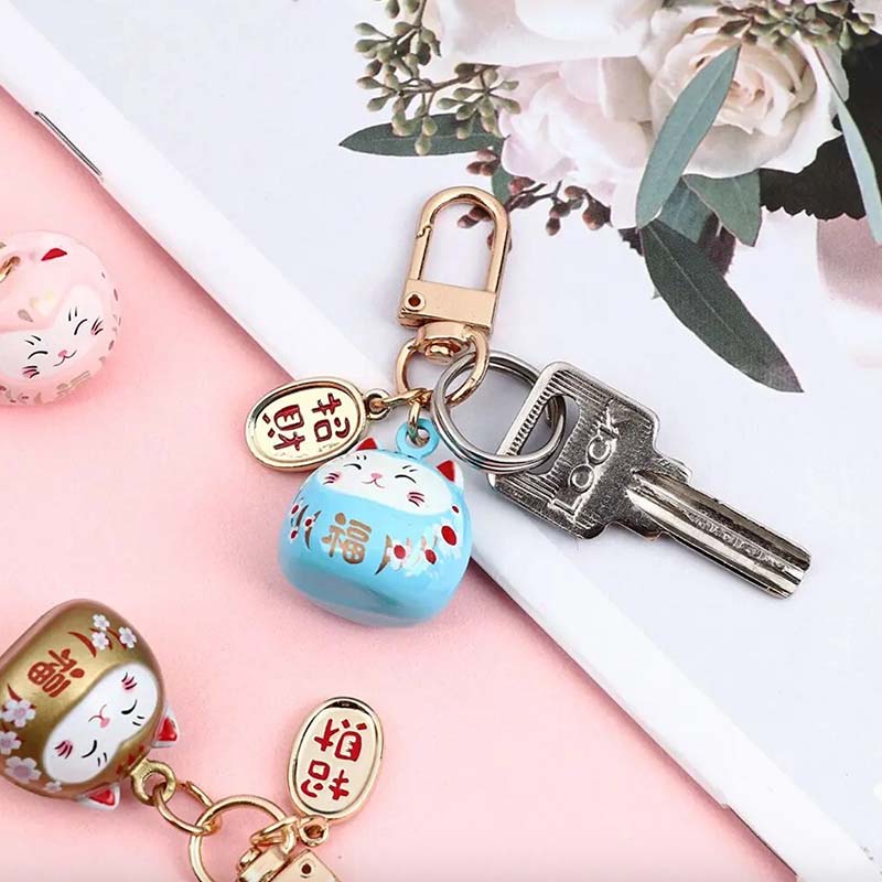 Maneki Neko Keychain