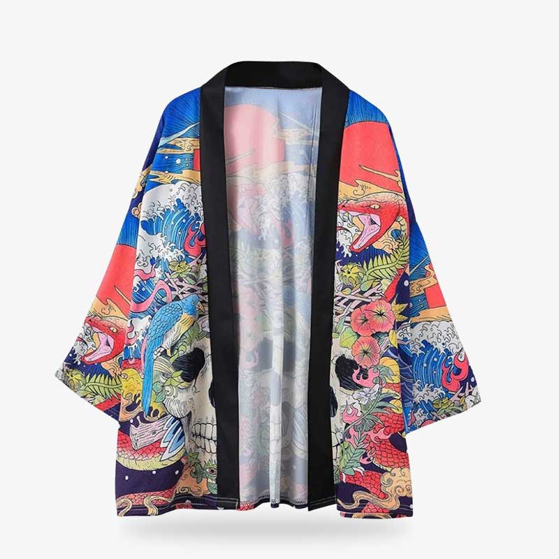 Make a bold fashion statement with japanese kimono streetwear for women, where traditional designs meet urban style.