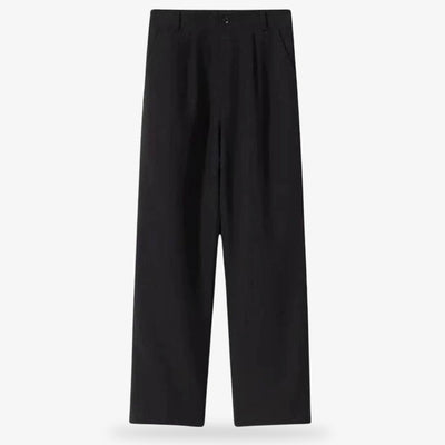 this black student uniform is a Japaense school pant to wear with a gakuran jacket