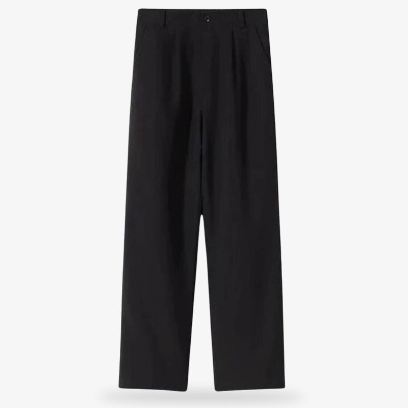 this black student uniform is a Japaense school pant to wear with a gakuran jacket