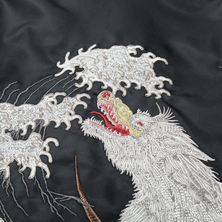 非売品JAPANESE EMBROIDERED JACKETS VOLUME 2 Mens Souvenir Jacket Sukajan Japanese Pattern Embroidery