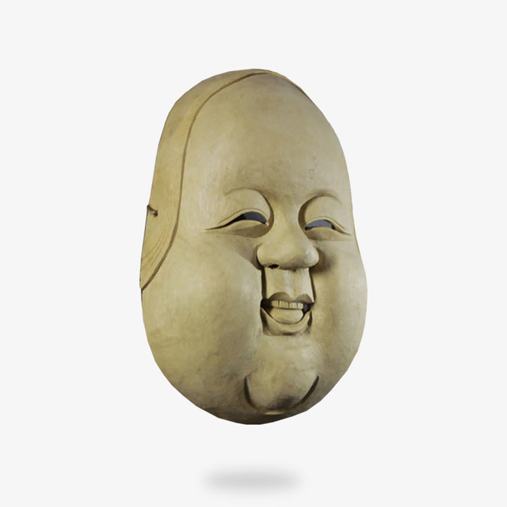 工芸品 Wooden Noh Mask Wooden Noh Mask | KimuraKami
