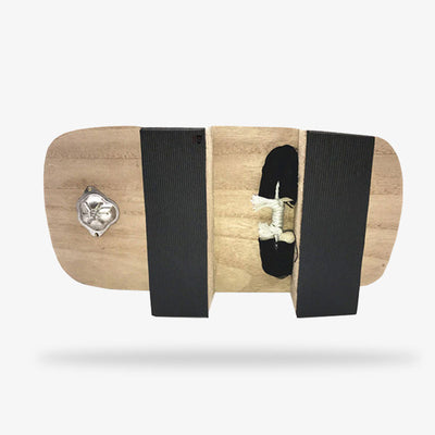 Historic Japanese samurai geta sandals, robust and authentically designed