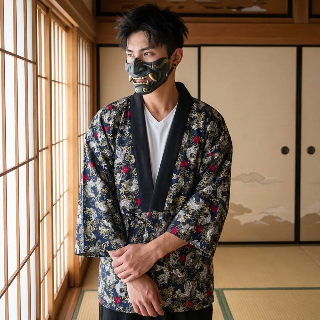 Japanese WInter Coat | Hanten – KimuraKami