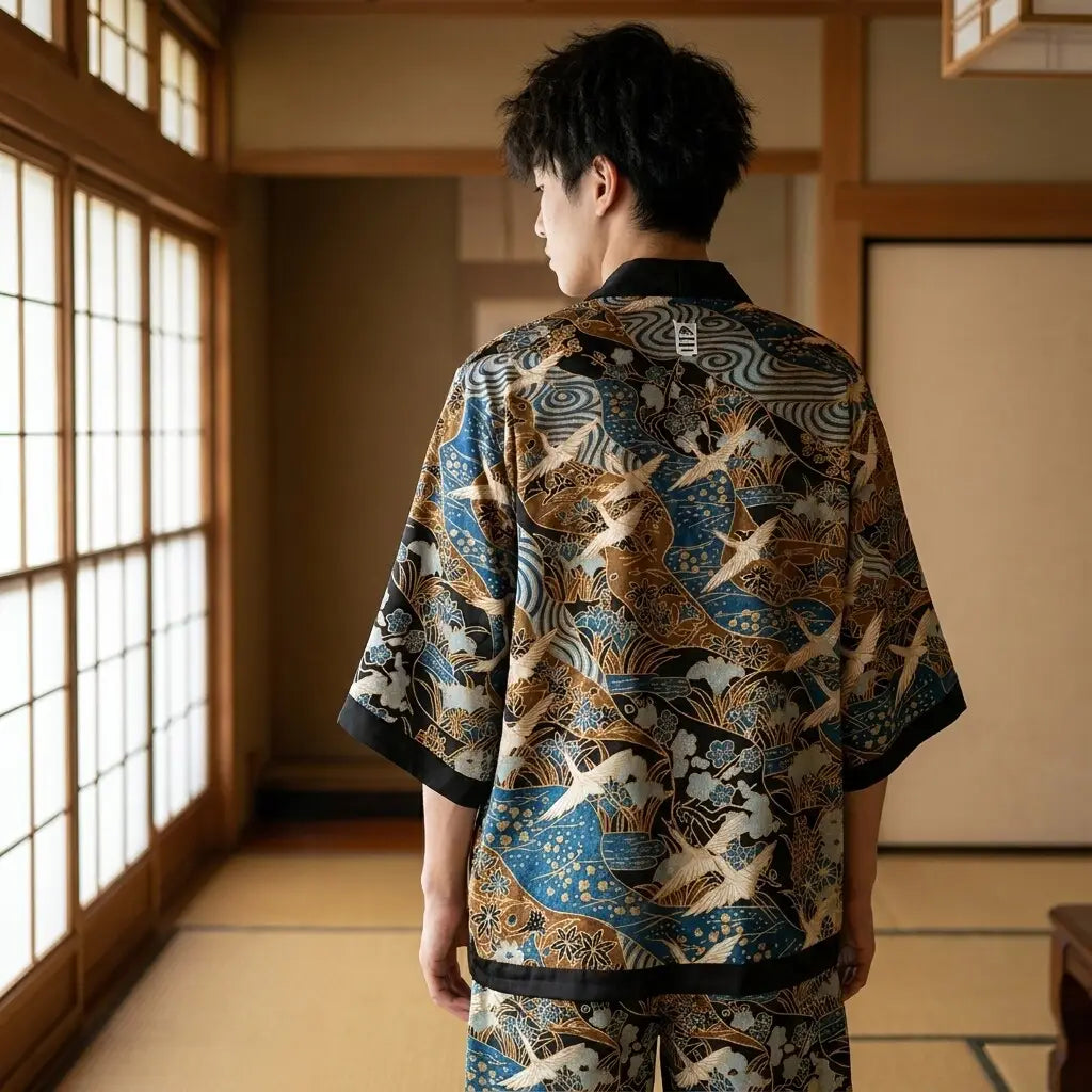 Kimono Shirt Men