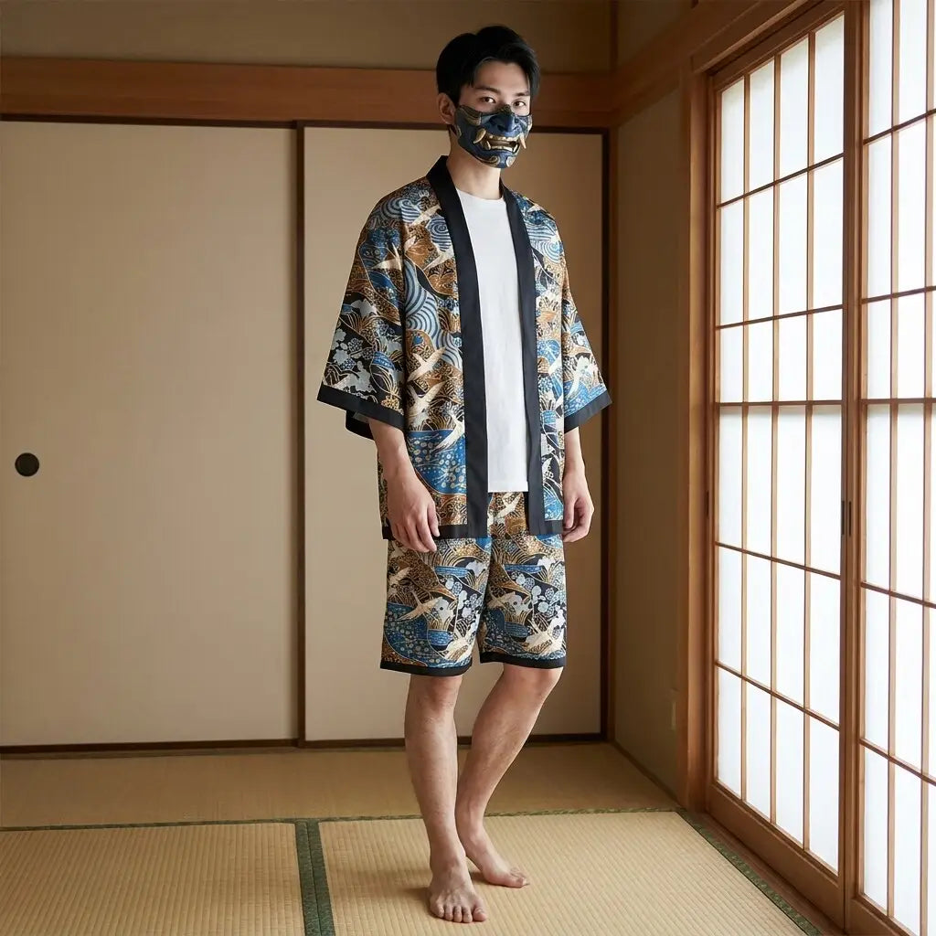 Kimono Shirt Men