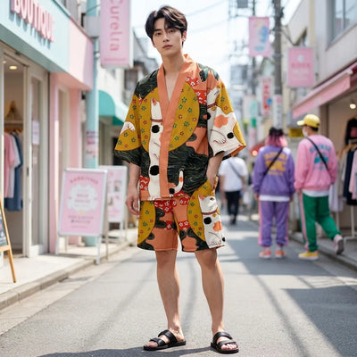 Men Kimono Shirt