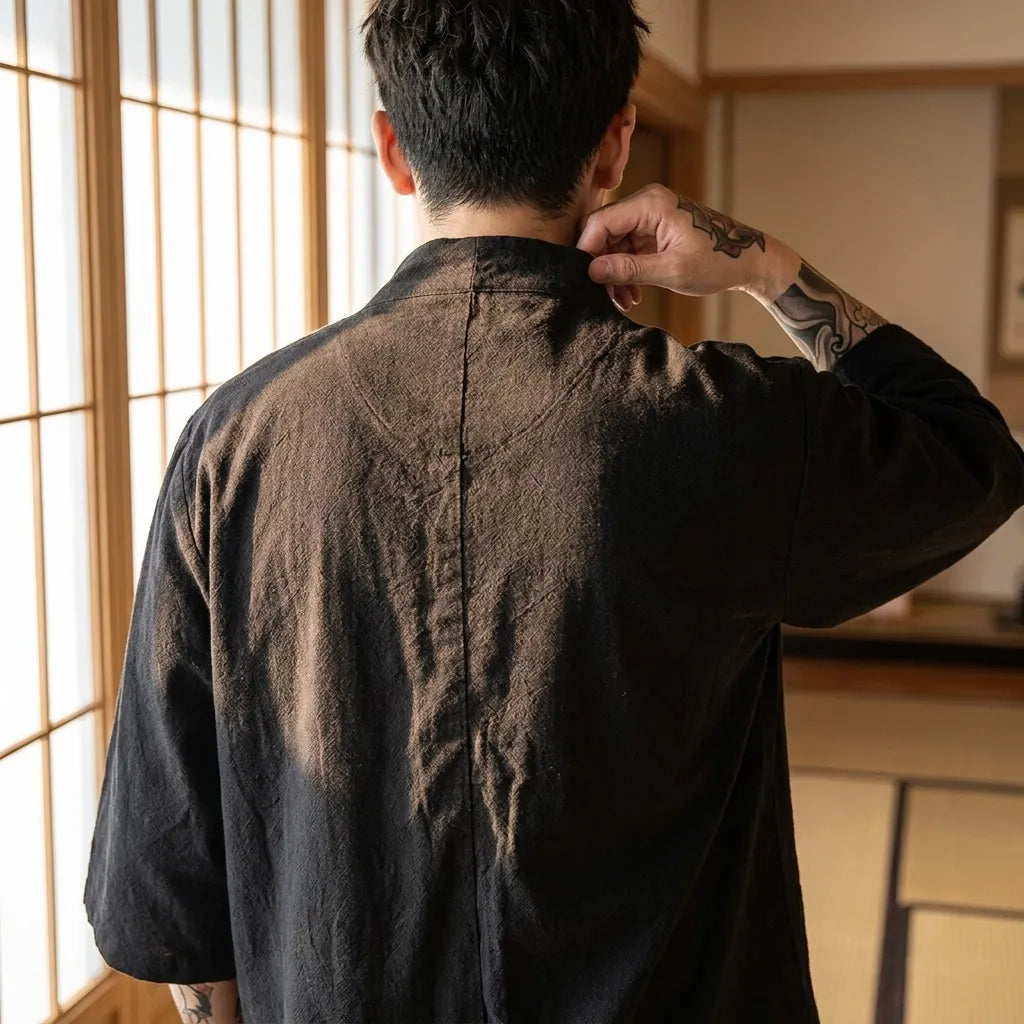 Kimono Mens Cardigan