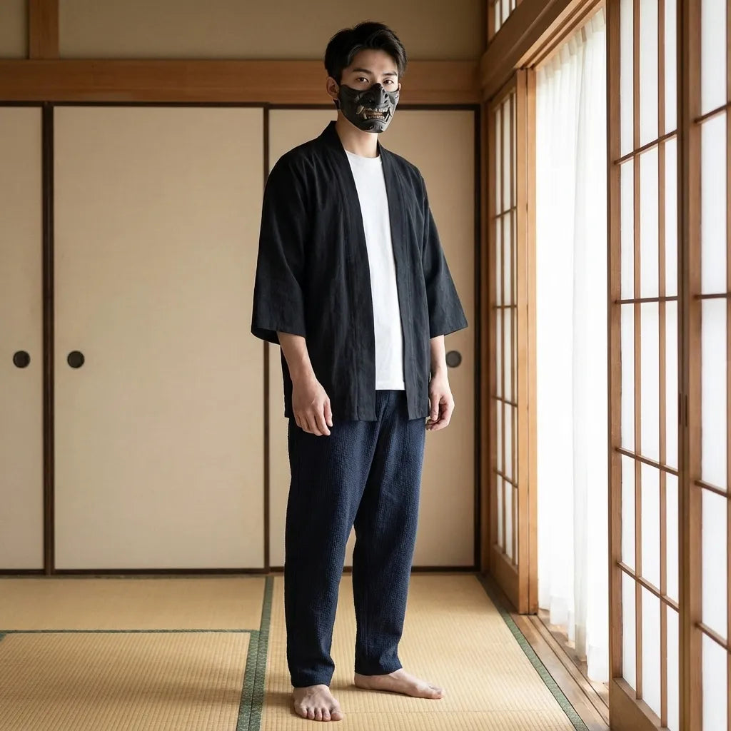 Kimono Mens Cardigan