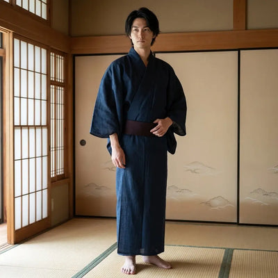 Mens Japanese Kimono