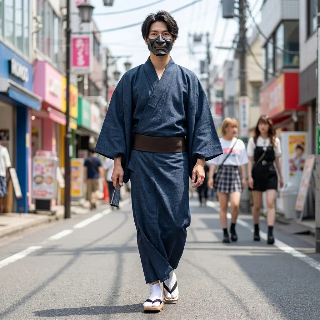 Mens Japanese Kimono