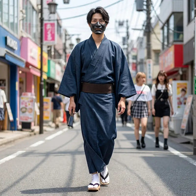 Mens Japanese Kimono