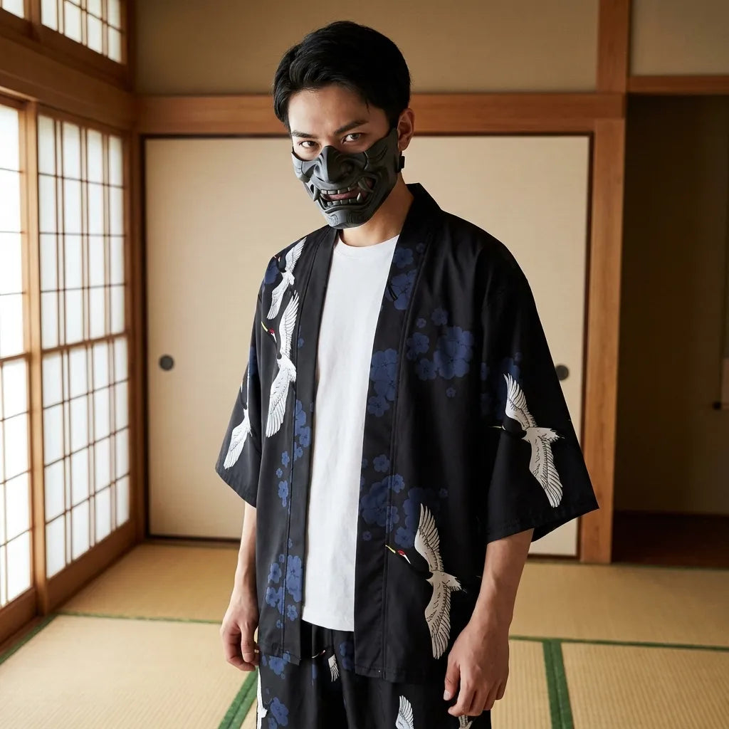 Kimono Shirt Mens