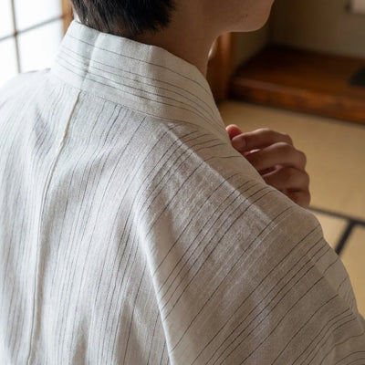 Striped Kimono Men