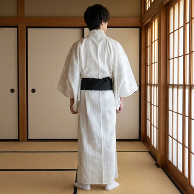 Striped Kimono Men