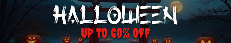 Halloween sale at Kimurakami, up to 60% off across our Japanese store