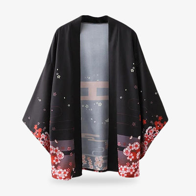 the kitsune fox kimono combines elegance and myth, adorned with fox spirit motifs that add a touch of fantasy to your wardrobe