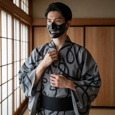 Gray Kimono