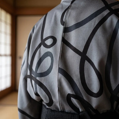 Gray Kimono