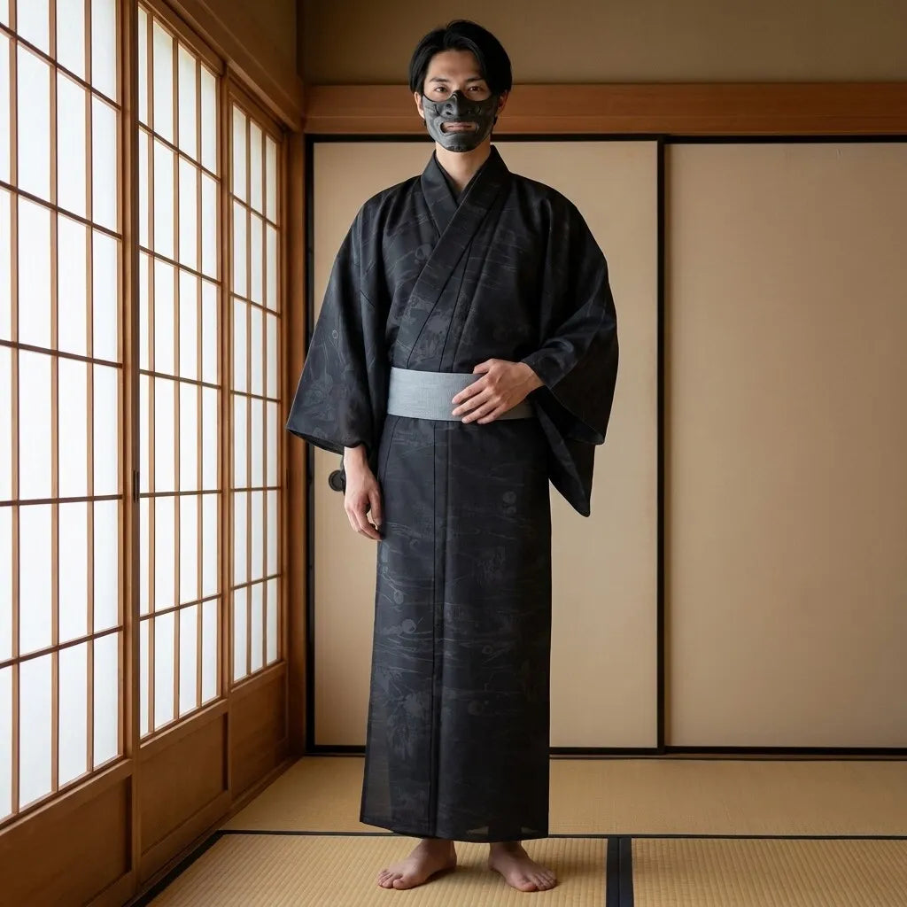 Bamboo Kimono Men
