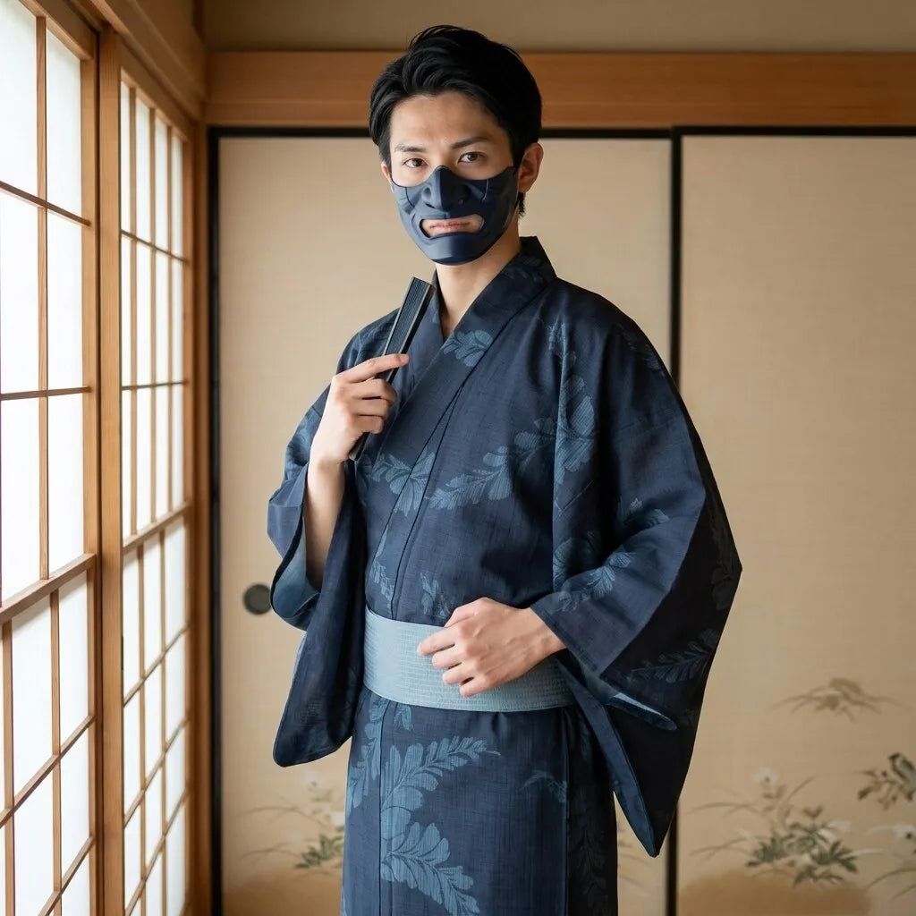 Dark Blue Yukata