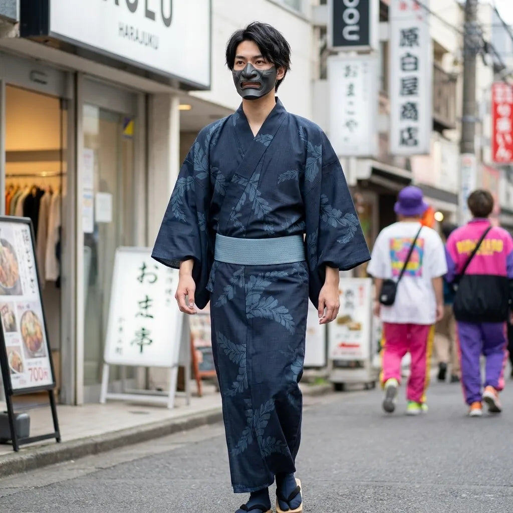 Dark Blue Yukata