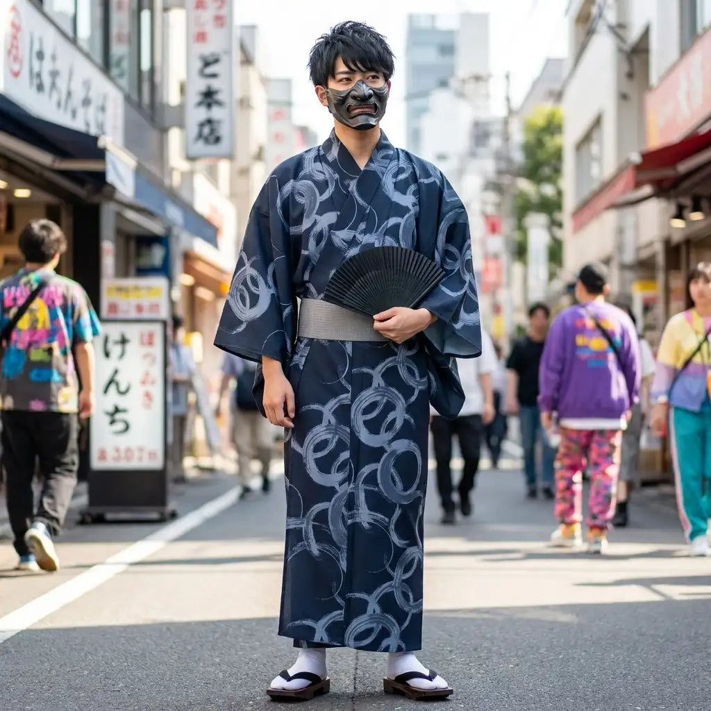 Navy Yukata