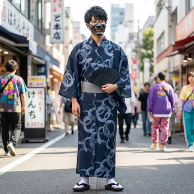 Navy Yukata