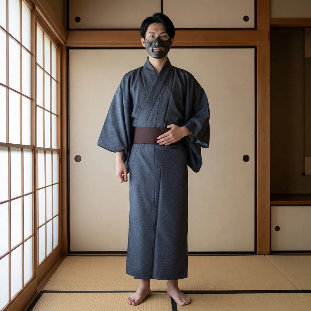 Gray Yukata