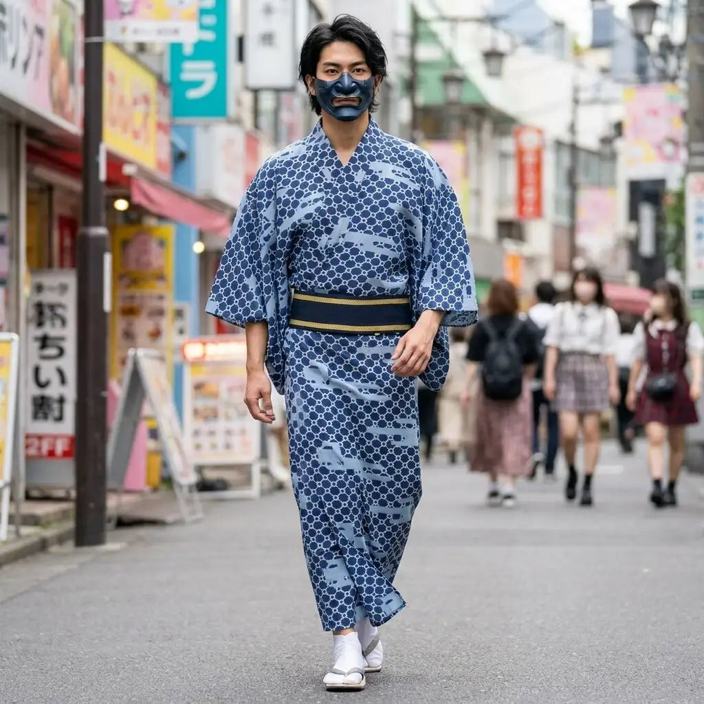 Men's Summer Kimono