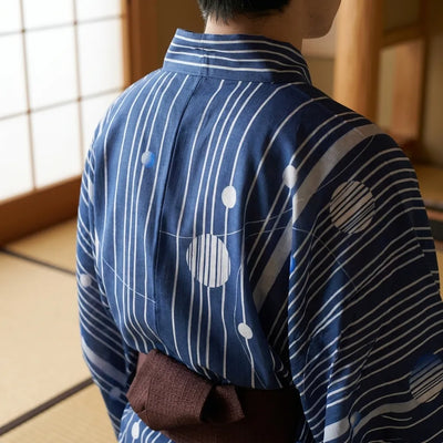 Blue Kimono Men