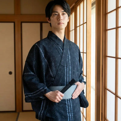 Black Yukata Men