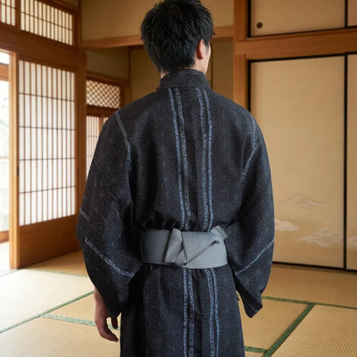 Black Yukata Men