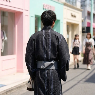 Black Yukata Men