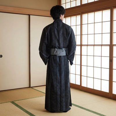 Black Yukata Men