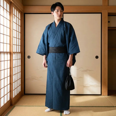 Mens Japanese Kimono