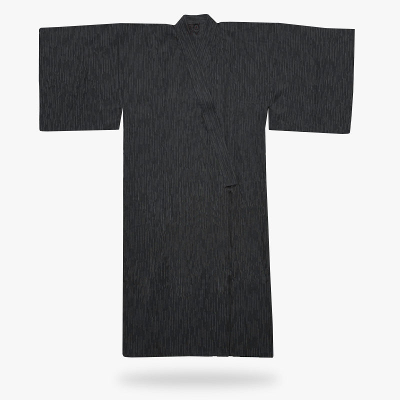 For Japanese samurai style, buy a mens-japanese-kimono-robe-uk. This is a very popular traditional Japanese outfit for men. Black kimono with cotton material