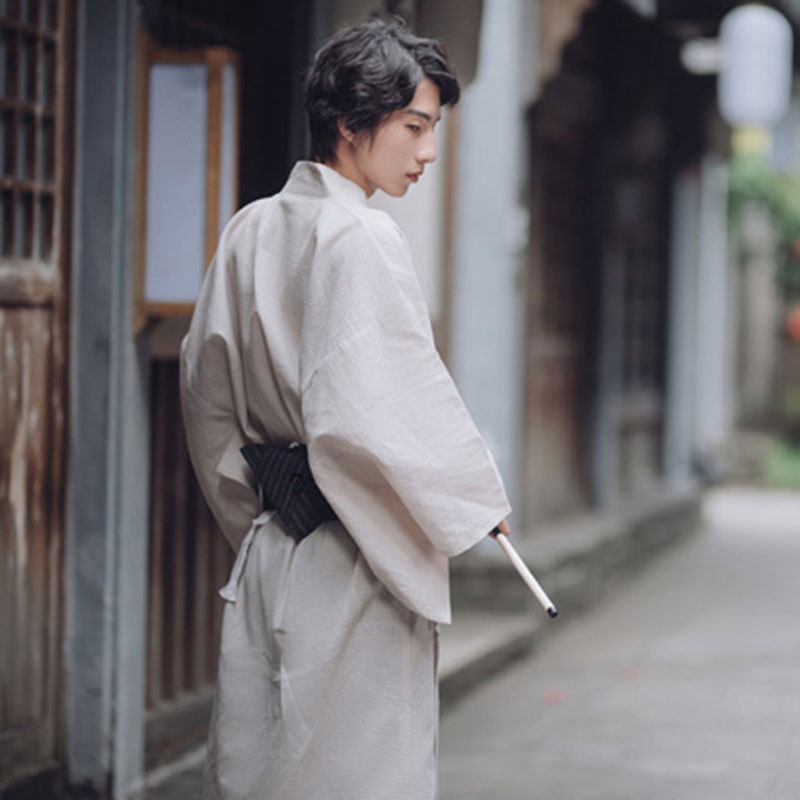 Embody the spirit of the Japanese Warrior with our mens samurai kimono white, tailored for a blend of historical authenticity and contemporary style