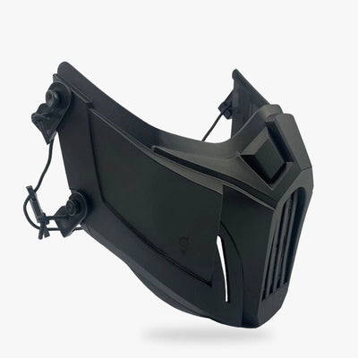 The ninja mask black is a half face shinobi mask. It is used to hide identity