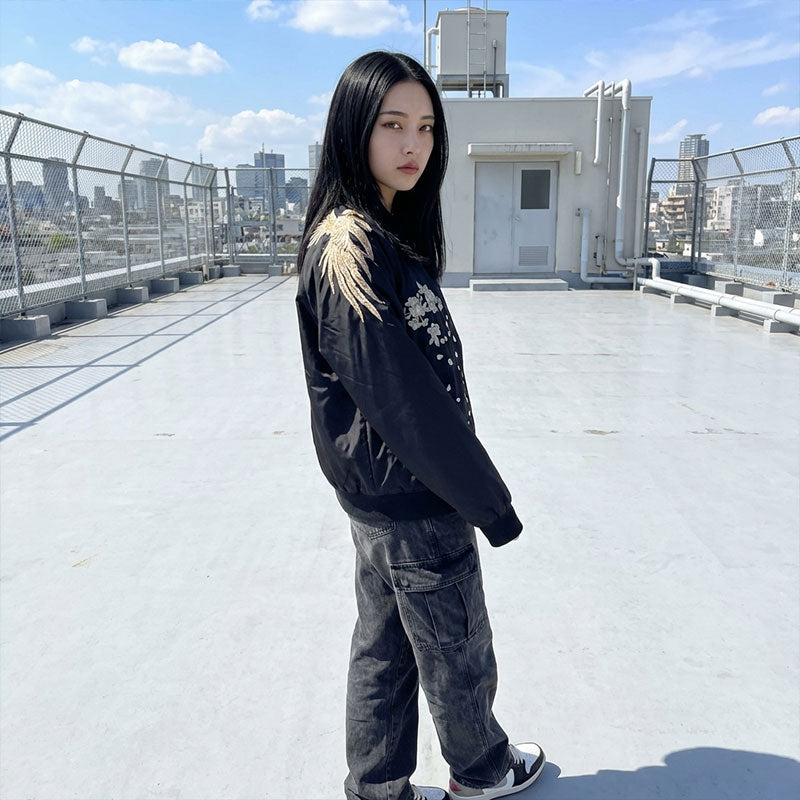 モ*オ様 00s modern voice souvenir jacket スカ SOUVENIR JACKET - TOYO ENTERPRISE - 東洋エンタープライズ株式会社