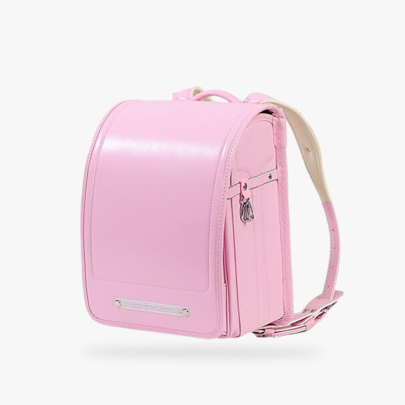 This Randoseru bag is a japanese satchel stylish and sturdy. The shoulder straps are padded and thick. This is the bag for Japanese schoolchildren.